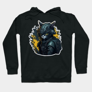 Mecha Cat_002 Hoodie